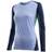 Aclima Dame LightWool Sports Skjorte PURPLE PURPLE IMPR/NAVY/NORTHATLANTIC XL