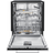 Samsung Dw60bg730b00ee Integrerad Diskmaskin Vit