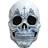 Horror-Shop Mexikanische Totenkopf Maske