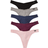 PINK Cotton Thong Panty 5-pack - Neutral