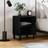 vidaXL Cabinet Engineered Wood Bedside Table