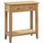 Julian Bowen Cotswold Oak Console Table 30x70cm