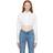 Alexander Wang White Cropped Shirt White