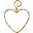 Stine A Funky Heart Earring Förgyllt-Silver 925