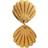 Stine A Two Petit Shell Earring Förgyllt-Silver 925