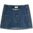 Off-White Motorcycle Hole Mini Skirt - Dark Blue