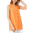 Roman Sleeveless Button Through Blouse - Orange