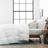 Lucid Heavy Warmth Bedspread White (233.7x223.5cm)