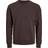 Jack & Jones Plain Crew Neck Sweatshirt - Brown/Seal Brown
