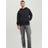 Jack & Jones Text Hoodie Svart