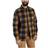 Carhartt Flannel Sherpa - Schwarz/Hellbraun