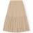 Ganni Poplin Maxi Flounce Skirt - Curds/Whey