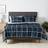 Amazon Basics Lightweight Bed Linen Blue (228.6x218.4cm)