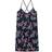 Schiesser Spagetti Sleepshirt - Dark Blue Floral