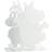 Pluto Produkter Mumin 12x14 Servetthållare 2st