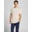 Jack & Jones Enfärgat Rundringning T-shirt Beige