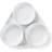 Royal Copenhagen White Fluted Tapas Set Servering 4stk