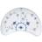 Royal Copenhagen Blue Fl Pl Dish Half Moon Shaped 22 cm Kakfat