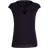 Comma Kurzarm V-Neck T-shirt - Navy Blue
