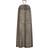 Ganni Sheer Voile Maxi Strap Dress Dam