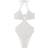 Ramy Brook Corina Cutout One Piece Swimsuit - Silver Lurex
