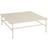 Hay Rebar Alabaster Sofabord 100x100cm