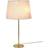 GUBI Tynell Brass/Canvas Bordslampa 58cm