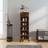vidaXL Cabinet Smoked Oak 30 x 35 x 105 cm Shoe Rack
