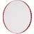 Hay Arcs Red Wall Mirror 60cm