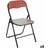 Gift Decor Polstrede Campingstol Hand Made Brun Sort Grå PVC Metal 43 x 46 x 78 cm 6 enheder
