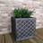 Samuel Alexander Large Lazio Square Pewter Garden 39cm
