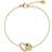 Edblad Eternal Heart Bracelet - Gold/Transparent