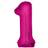 Unique 1 Pink 34" Numeral Balloon