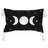 Jones Something Different Rectangular Triple Moon Cushion Complete Decoration Pillows Black