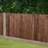 Forest Garden Brown Pressure Treated Closeboard Fence Panel