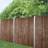 Forest Garden Brown Pressure Treated Closeboard Fence Panel