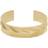 Fossil Harlow Linear Texture Cuff Bracelet - Gold