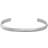 Fossil Harlow Linear Texture Manschettarmband rostfritt stål för män, JF04566040