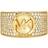 Michael Kors Pavé Cigar Band Ring - Gold