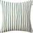 Chhatwal & Jonsson Jaipur Stripe Kuddöverdrag Vit, Blå (50x50cm)