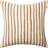 Chhatwal & Jonsson Jaipur Stripe Kuddöverdrag Grå, Brun, Beige (50x50cm)