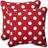 Pillow Perfect Polka Dot Complete Decoration Pillows White, Red