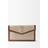 Saint Laurent Uptown Canvas Clutch - Beige