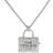 Marc Jacobs The Tote Bag Necklace - Silver