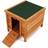 Wooden Pet Hide Shelter Hutch for Rabbit Guinea Pig Tortoise Duck