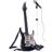 Music Electric Guitar with Microphone & Stand