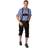 Hisab Joker Oktoberfest Lederhosen Deluxe Sort