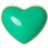 LULU Copenhagen Love U Örhänge - Light Green