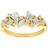 Joanli Nor Forgyldt ring hvid