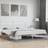 vidaXL Metal Bed Frame Without Mattress 200 x 200 cm White